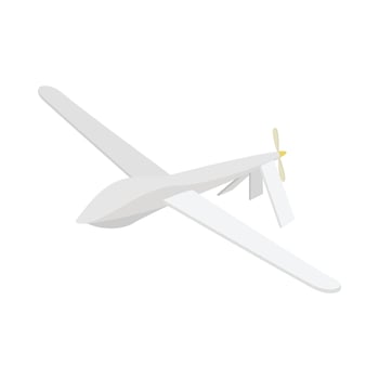 Glider icon, cartoon style vector