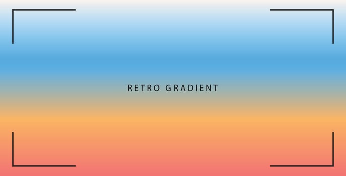 vintage retro gradient background vector