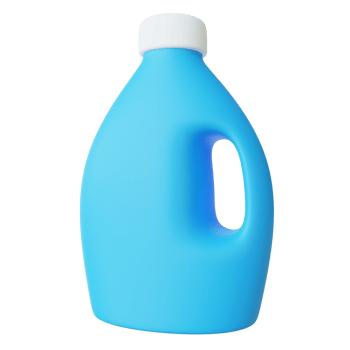 3d illustration of detergent bottle png