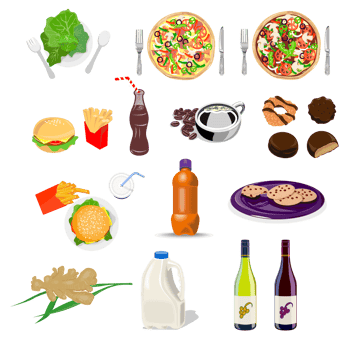 Food Collection Isolated png