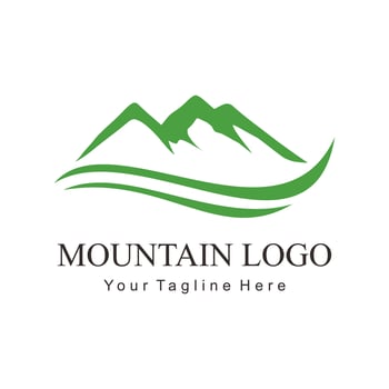 green mountain logo vector