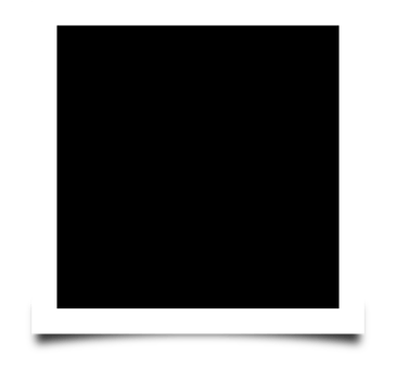 Vintage foto frame with realistic drop shadow illustration. png