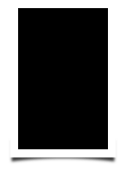Vintage foto frame with realistic drop shadow illustration. png