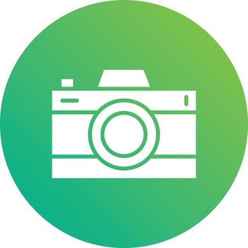 Photo camera Vector Icon Design Illustration