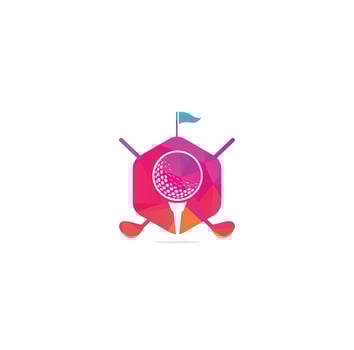 Modern Golf Badge Logo Vector. Golf club logo design template. Labels and Emblems. Golf logo vector