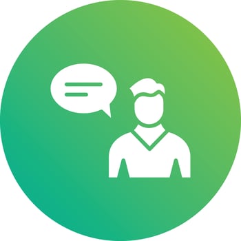Conversation Vector Icon Design Illustration