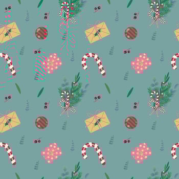 Christmas mood pattern vector