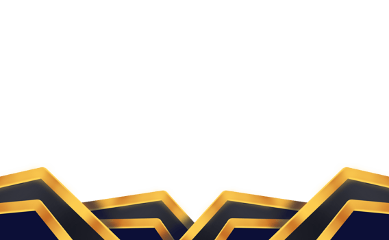 Luxury gold border design png