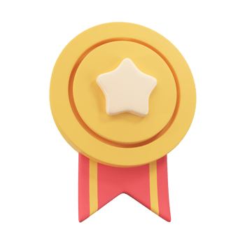 3d gold medal with a star in the middle Awards for victories in sporting events png