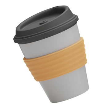 3d Rendering Drink coffee cup Illustration png