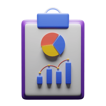 Data analytics charts and Pie chart 3d icon, perfect to use as an additional element in your poster, banner and template designs png