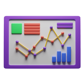 data graphics and charts 3d icon, perfect for use as an additional element in your poster, banner and template designs png