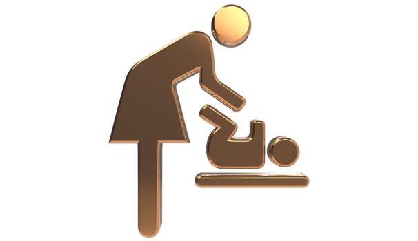 Toilet icon, symbol, toilet sign on Transparent Background PNG