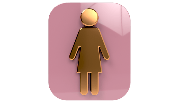 Toilet icon, symbol, toilet sign on Transparent Background PNG
