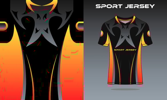 Tshirt sports abstrac texture footbal design for racing soccer gaming motocross gaming cycling vector