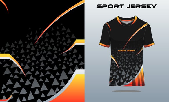 Tshirt sports abstrac texture footbal design for racing soccer gaming motocross gaming cycling vector