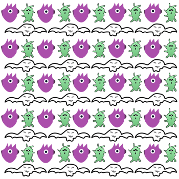 Alien Pattern PNG