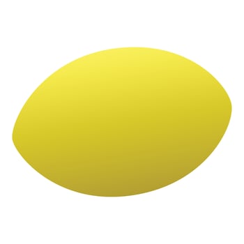 Lemon icon, isometric style vector