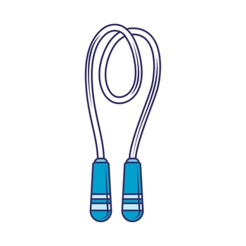 fitness skipping rope vector
