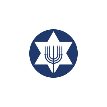 Happy Hanukkah Vector icon design
