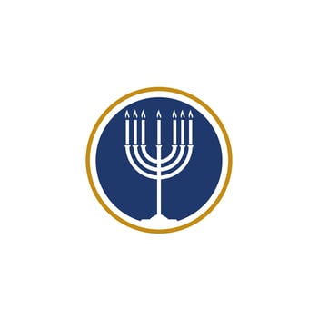 Happy Hanukkah Vector icon design