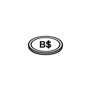 Brunei Darussalam Currency Icon Symbol. Brunei Dollar, BND Sign. Vector Illustration