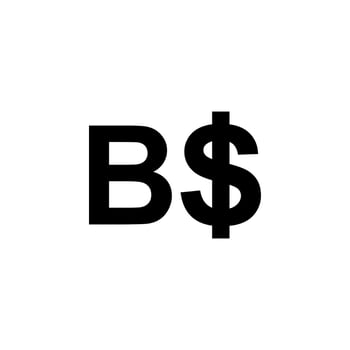 Brunei Darussalam Currency Icon Symbol. Brunei Dollar, BND Sign. Vector Illustration