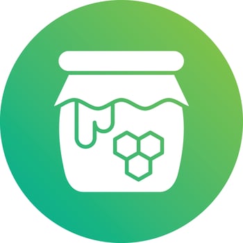 Honey Vector Icon Design Illustration