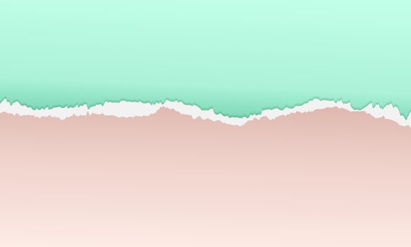 Cute pastel color torn paper background vector