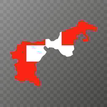 Appenzell Ausserrhoden map, Cantons of Switzerland. Vector illustration.