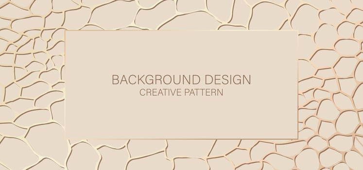Adobe Illustrator Artwork. Luxury premium background design with gold abstract pattern. Gold horizontal vector template for banner, premium invitation, luxury voucher, prestigious gift certificate.