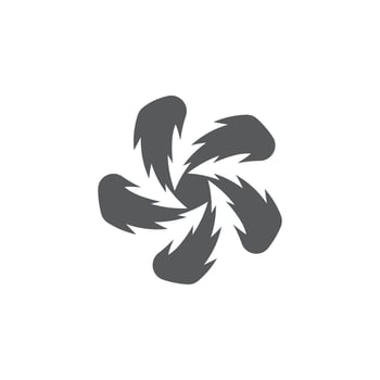 Vortex vector illustration icon