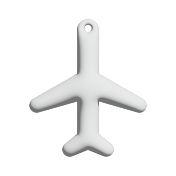 Boeing icon 3d design for application and website presentation png