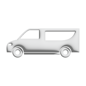 van icon 3d design for application and website presentation png