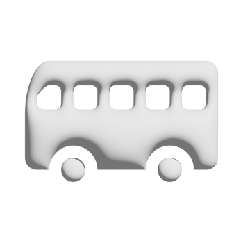 van icon 3d design for application and website presentation png