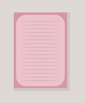 Page notebook Easter covers colorful sketchbook with heart and easter elements vector illustration