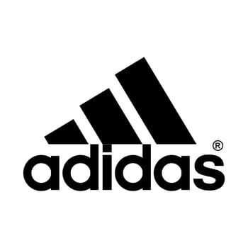 Adidas new logo on transparent background vector