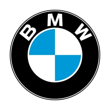 BMW logo on transparent background vector