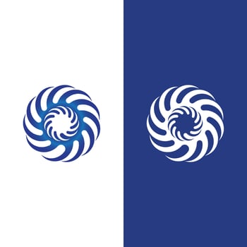 Vortex vector illustration icon