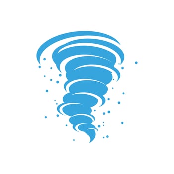 Tornado symbol vector illustration