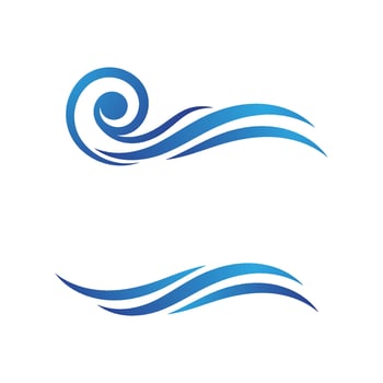 Water wave icon vector design