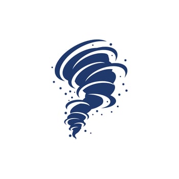 Tornado symbol vector illustration
