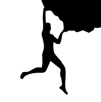 Mountain climber. rock climber. silhouette person. Climb silhouette. mountaineer climber hiker people. Extreme Rock climber silhouette. Climber Silhouette vector illustration. male climber.