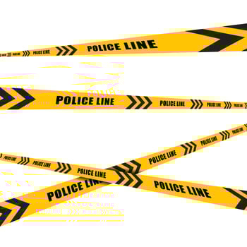 Warning Line police vector design