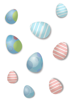 eggs Cartoon.Easter card png