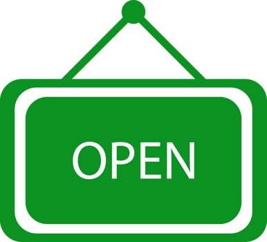 Open sign icon, Shop icon set. png