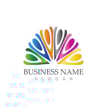 Community, network and social icon vector