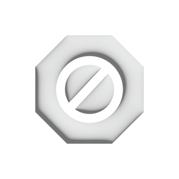 stop icon 3d design for application and website presentation png