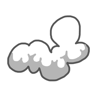 White Cloud Illustration png