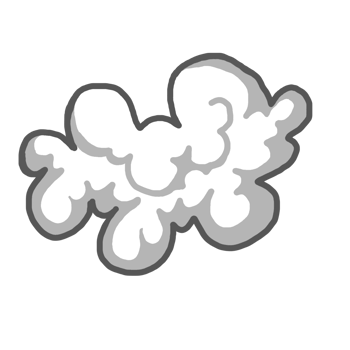 White Cloud Illustration png